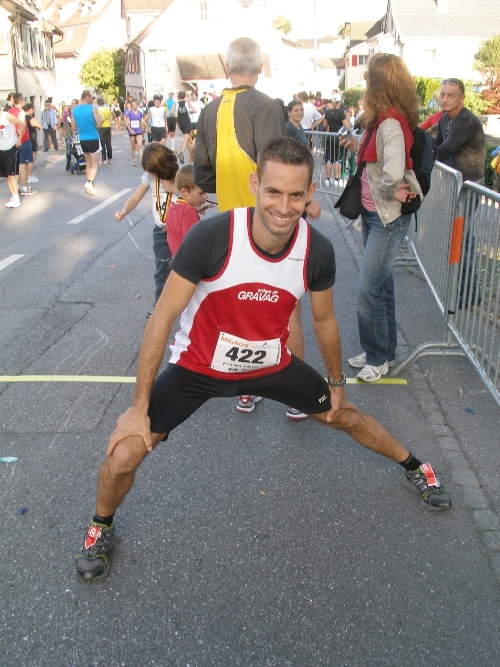 Letzte Startvorbereitungen von Mathias