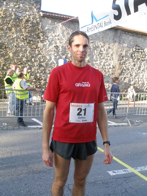 Zoltan zum Start bereit