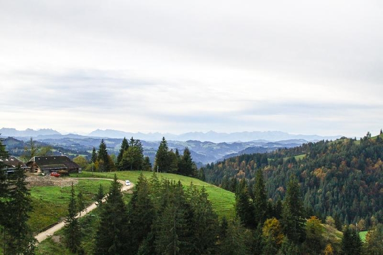 Das Napfgebiet zwischen Bern und Luzern, herrliche Laufstrecken gibts hier zu entdecken