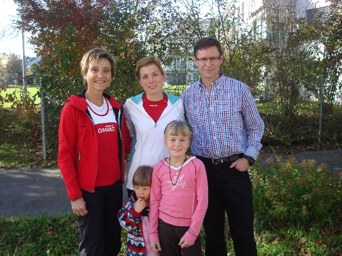 Mila’s treffen Theres und Famile in Wil