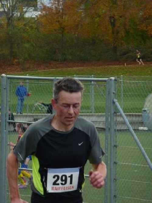 Markus erreicht das Ziel als erster Mila