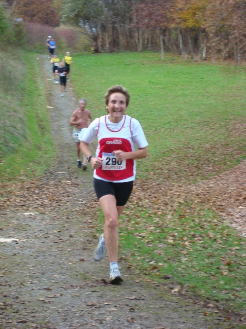 Doris als erste von der Verfolgergruppe