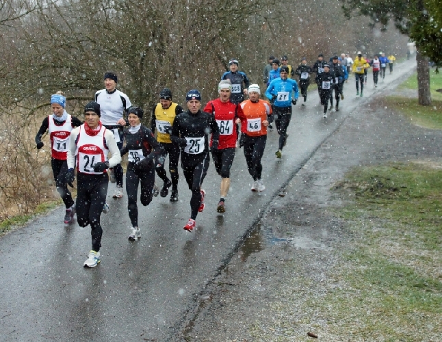 … oder bei Schneegestöber.