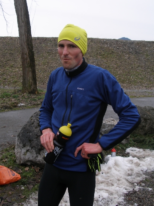 Christoph Schefer: überlegt er sich bereits die Taktik für den nächsten Lauf?