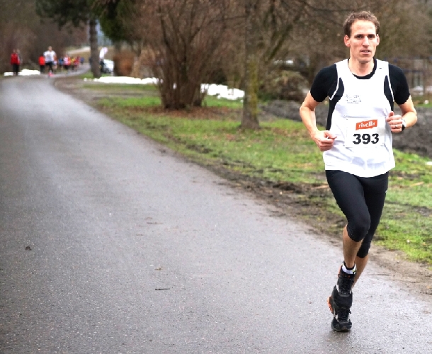 Gewann den Lauf mit grossem Abstand: Adrian Marti