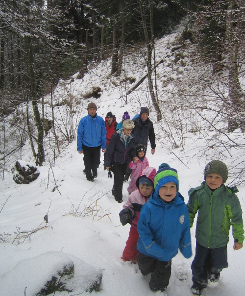 Mit etwas Vorsprung ging die «Vorspurgruppe» auf den Weg