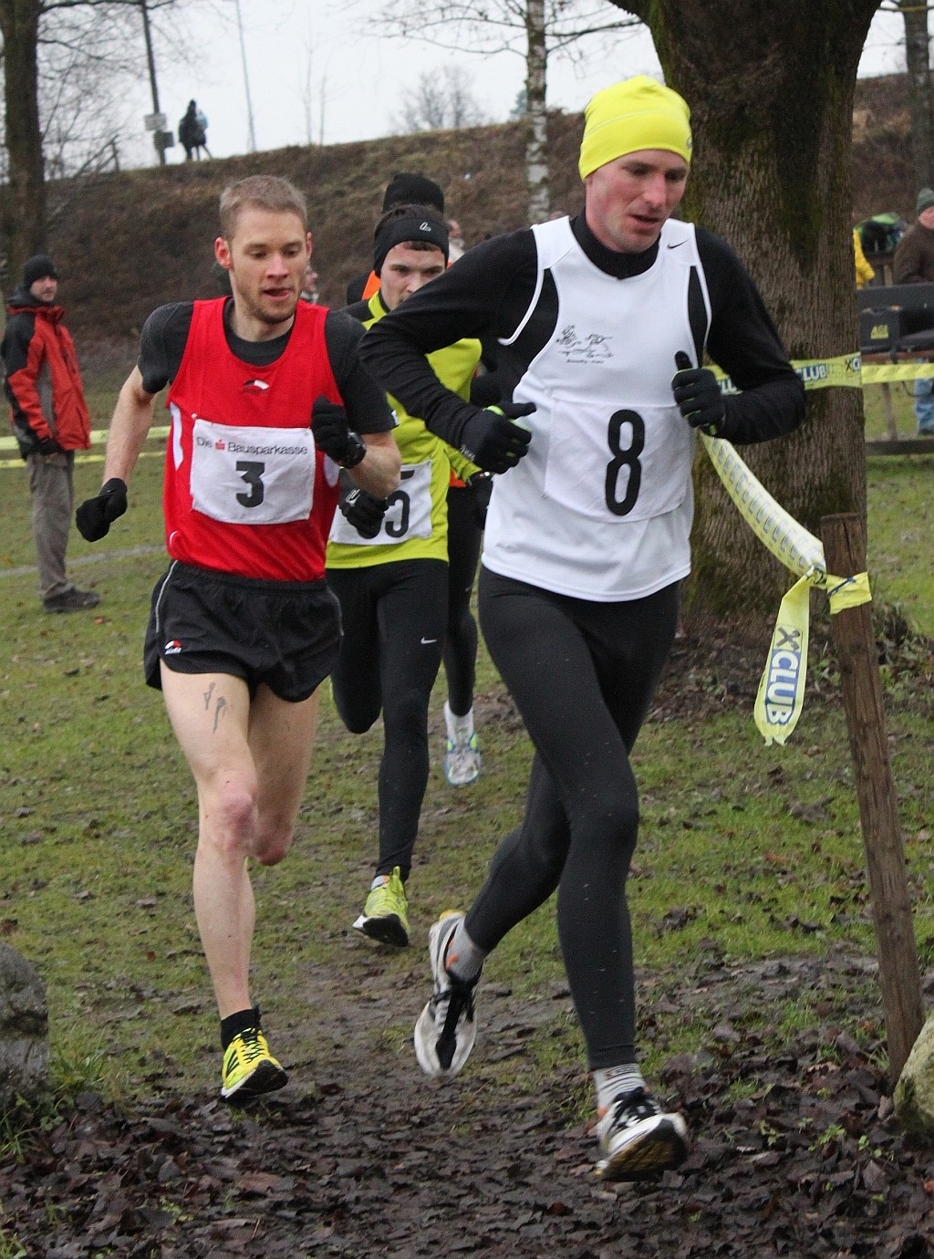 Die ersten Verffolger bei Streckenhälfte: Schefer und Summer