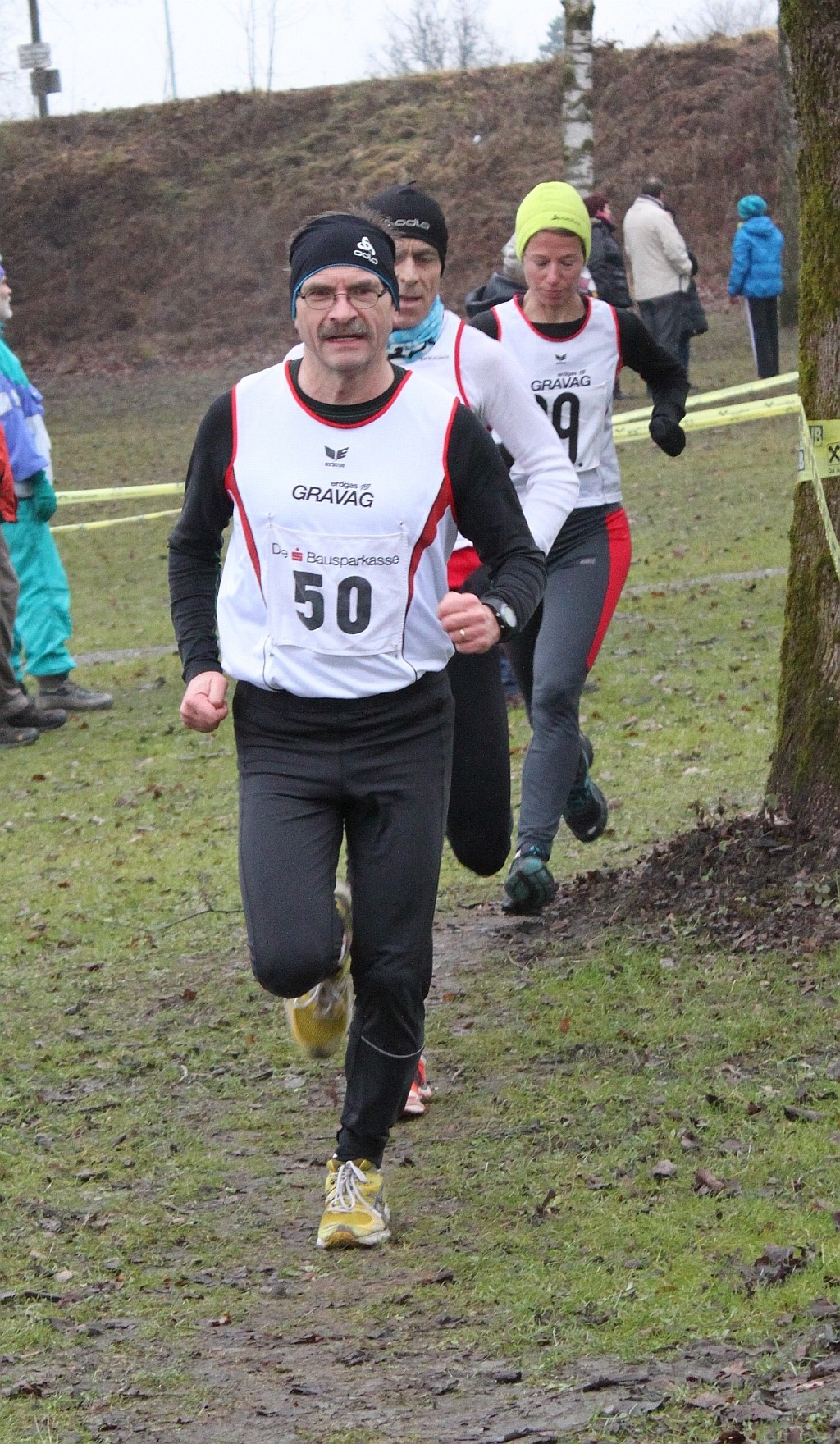 Felix vor Berni und Denise