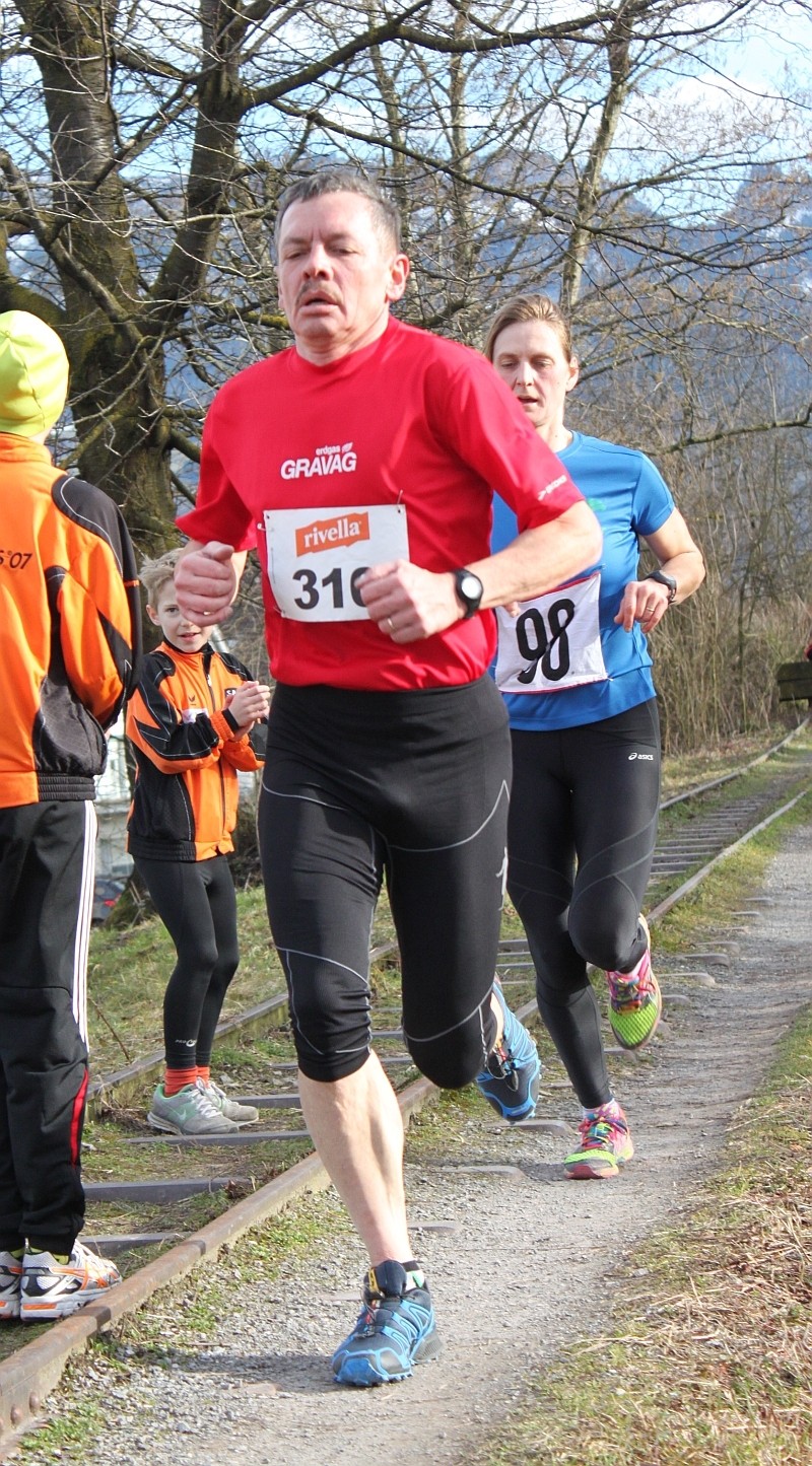 Roland hatte muskuläre Probleme und musste bei Rennhälfte aufgeben
