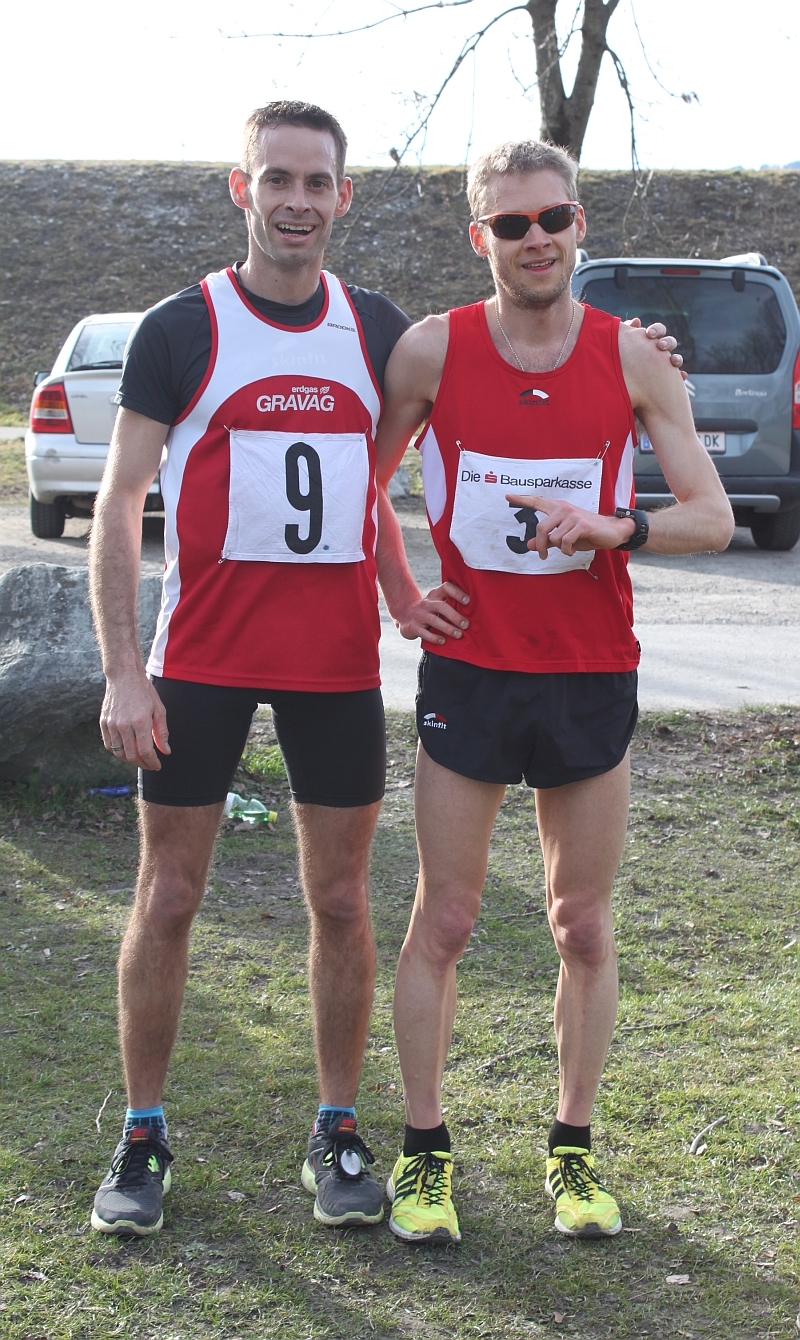 Die Dominatoren der Crosslaufserie 2013/14: Mathias Nüesch und Thomas Summer