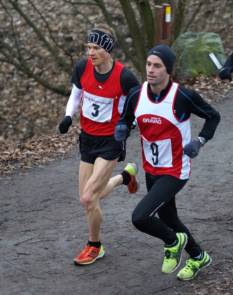 Zweikampf auf Augenhöhe zwischen Mathias und Thomas