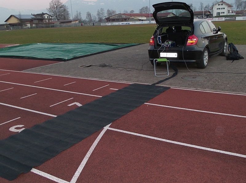 Zeitmessung erfolgt alle 400 Meter