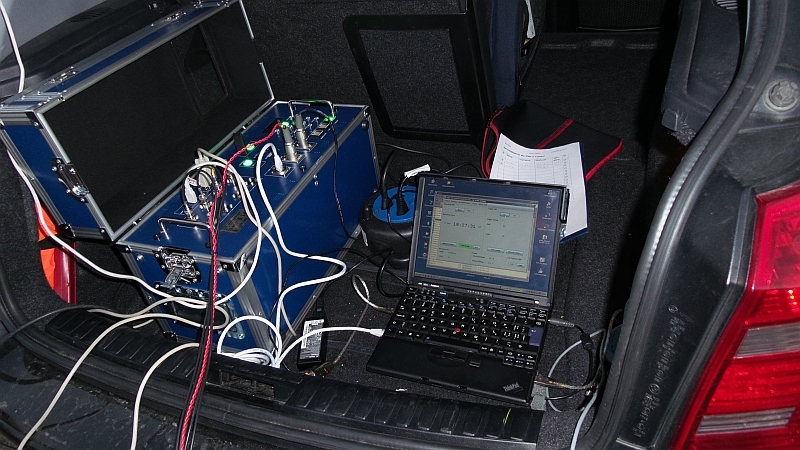 High-Tech im Kofferraum