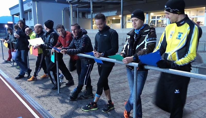 Die Rundenkontrolleure im Einsatz