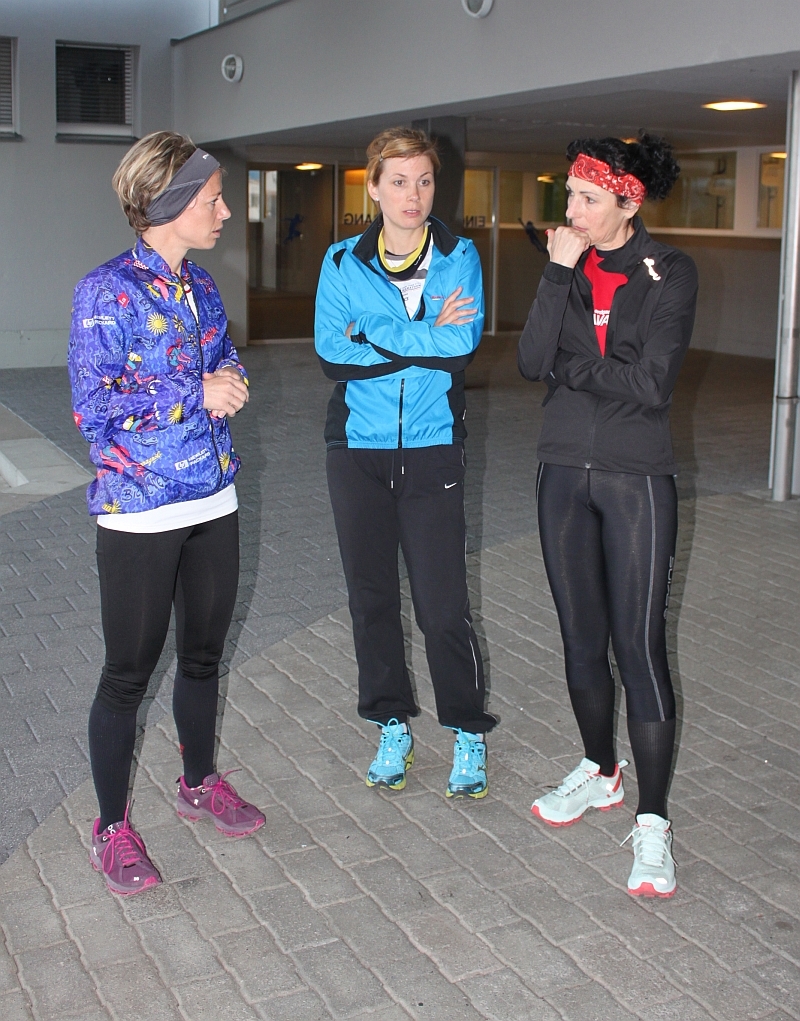 Die drei Mila-Frauen: Denise, Therese und Rina