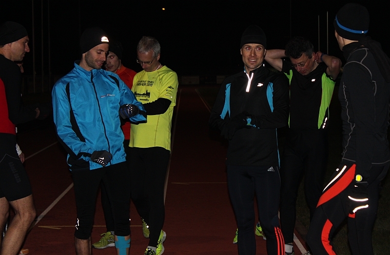 Gruppe B, die «Elite» vor dem Start