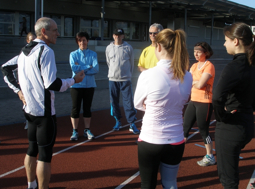 Der erneute erfreulich grosse Teilnehmeraufmarsch führte dazu, das auch Berni wieder eine Gruppe leitete