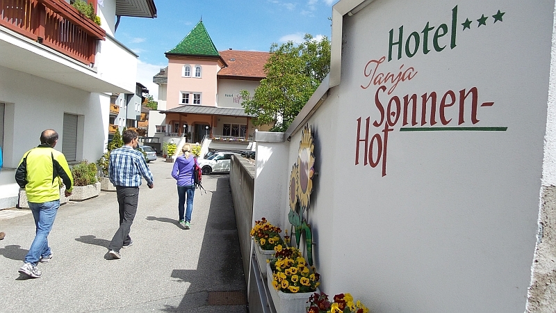 Zu Gast in der familiären Pension Tanja/Sonnenhof