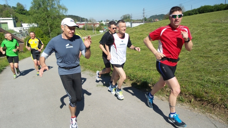 Erste Steigung hinauf zum Gübsensee