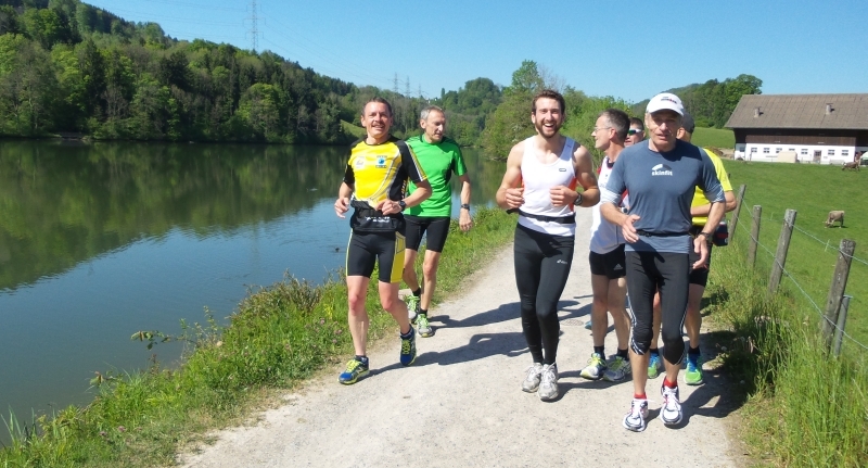 Eine herrliche Laufgegend, nicht nur am Auffahrtslauftag