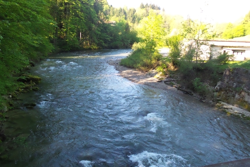 Die Sitter, eine Quelle der Erfrischung auf der zweiten Streckenhälfte