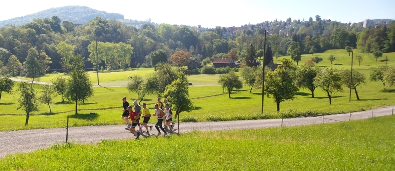 Für einige vertraut, das Openair-Gelände, das durchlaufen wird