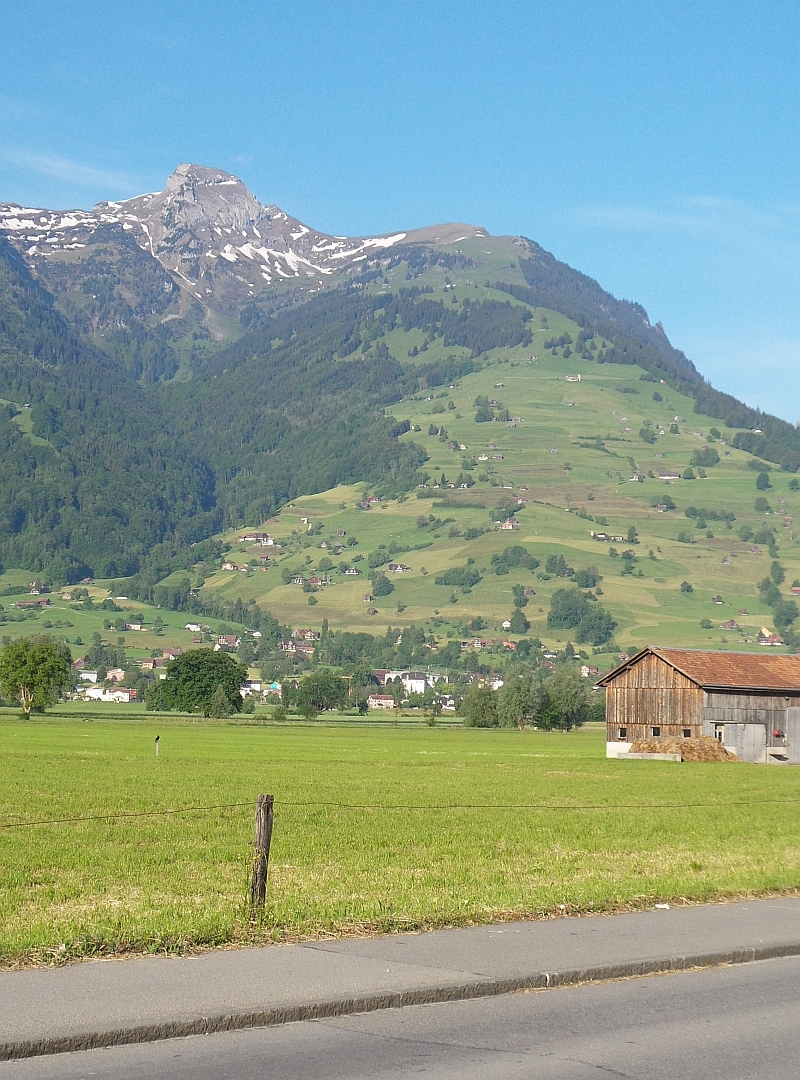 Im besten Licht präsentiert sich der Grabser Hausberg zur 30. Austragung des Gamperney-Berlaufs