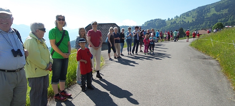 Besonders viele Zuschauer standen in diesem Jahr an der Strecke
