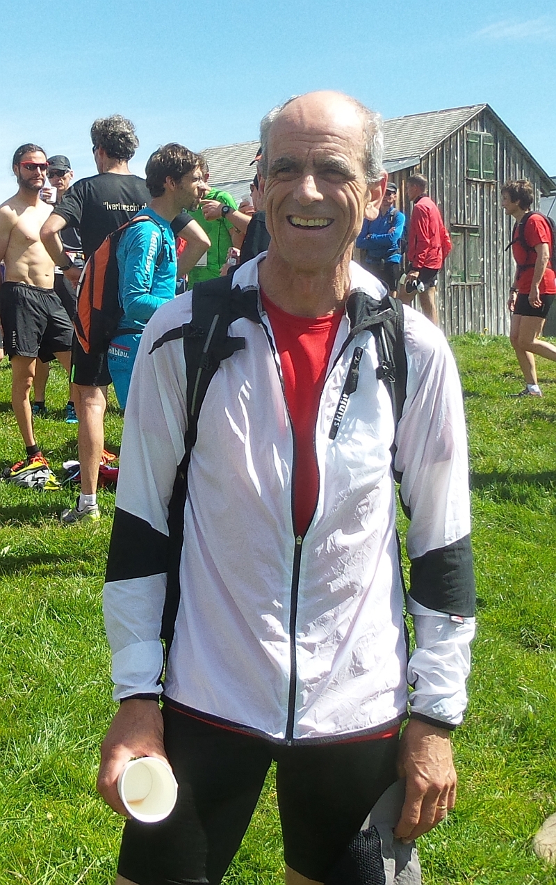 Berni, wie schon oft der schnellste Mila