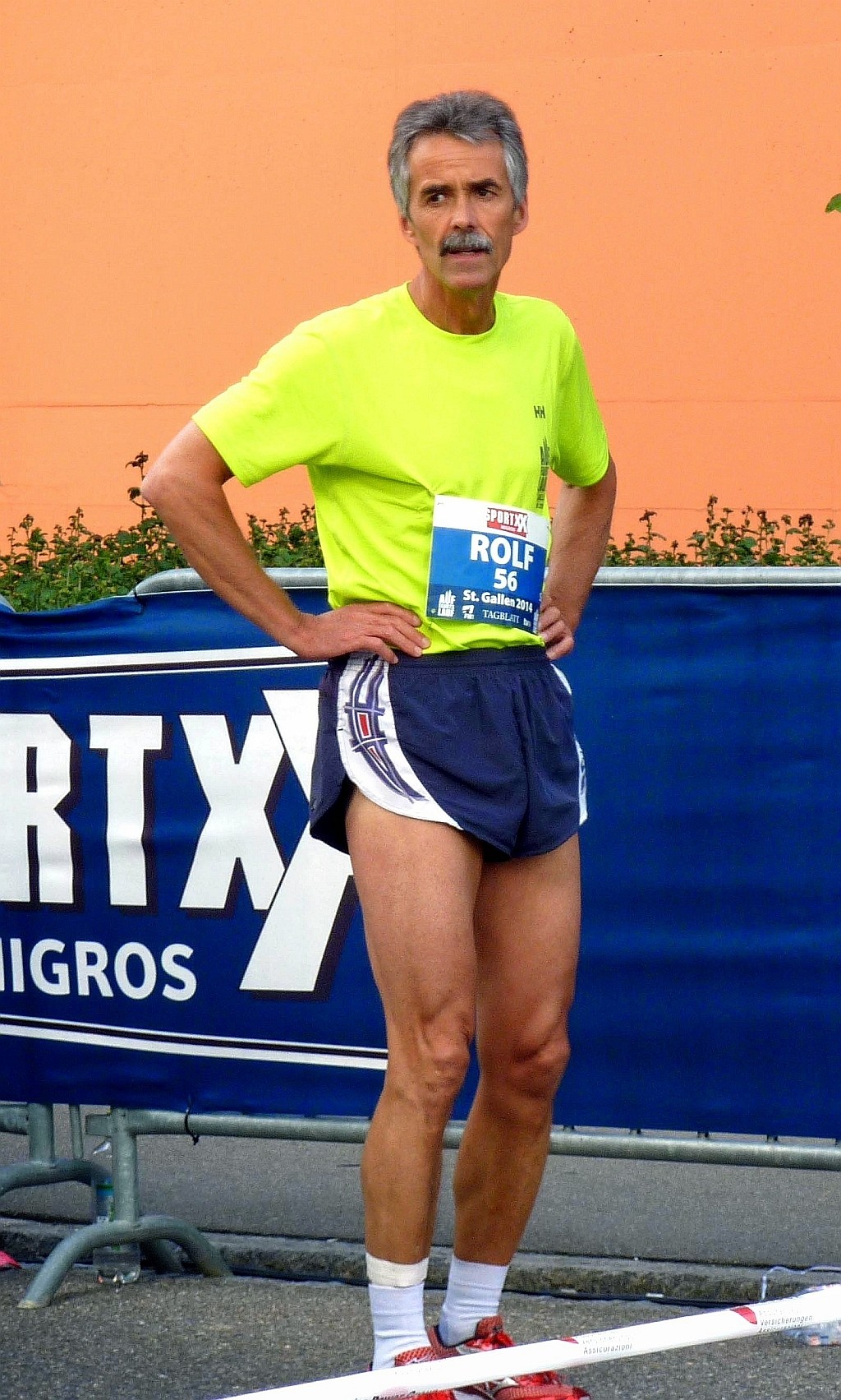 Rolf konzentriert sich