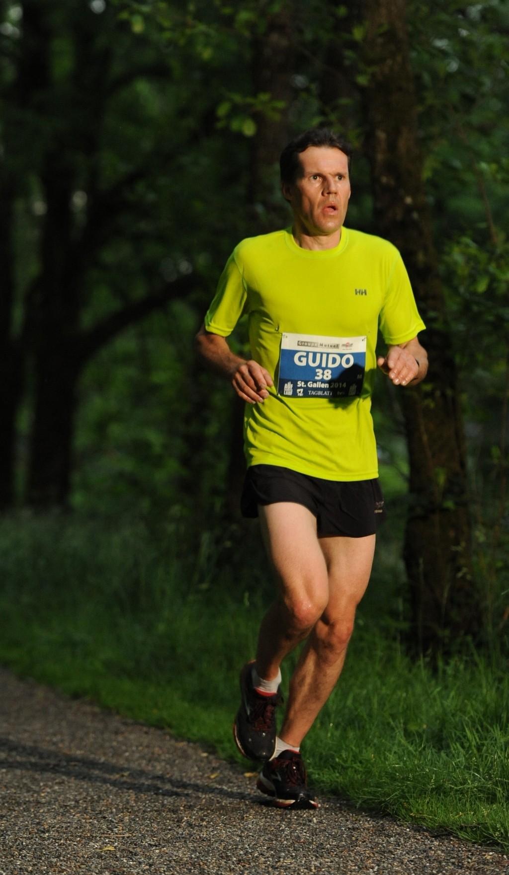 Guido, der schnellste Mila am Auffahrtslauf