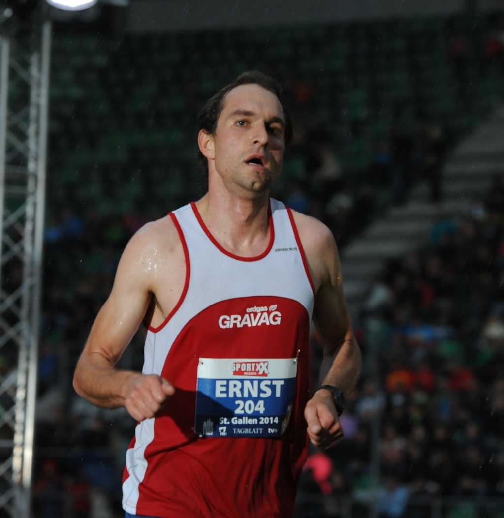 Ramon (mit Startnummer von Ernst) sehr schnell unterwegs