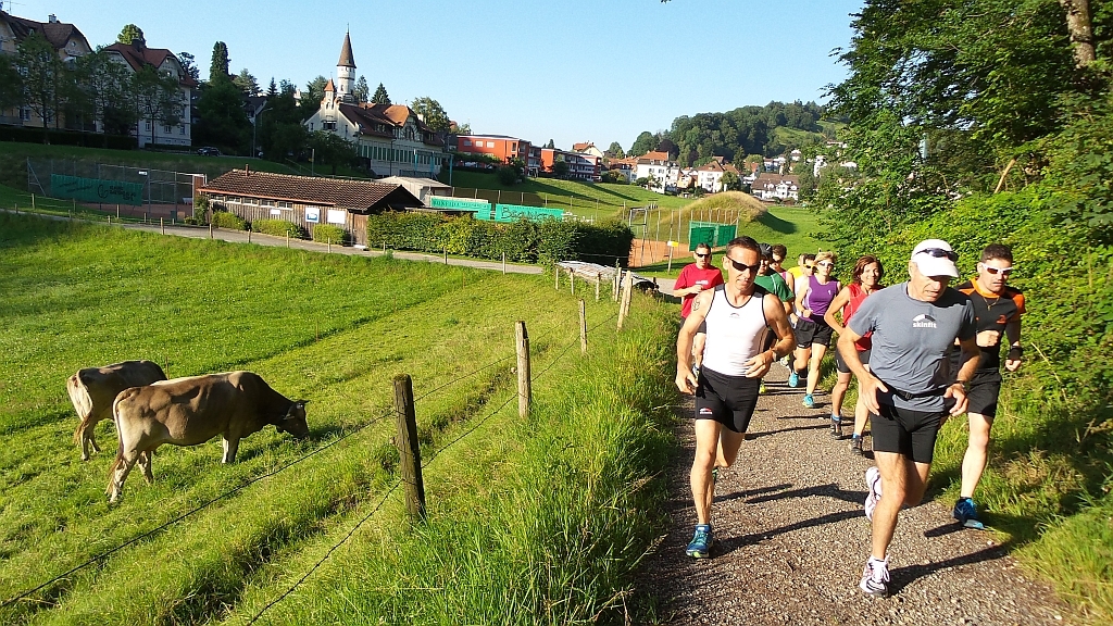 Nahe der Stadt und doch schon auf dem Land