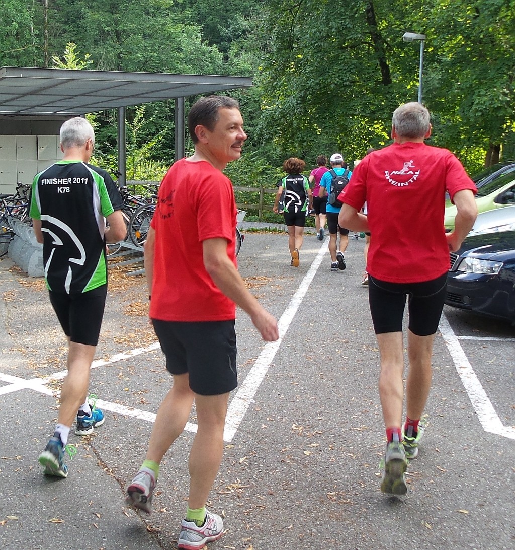 Von das an gings für die Runners gleich zur Sache