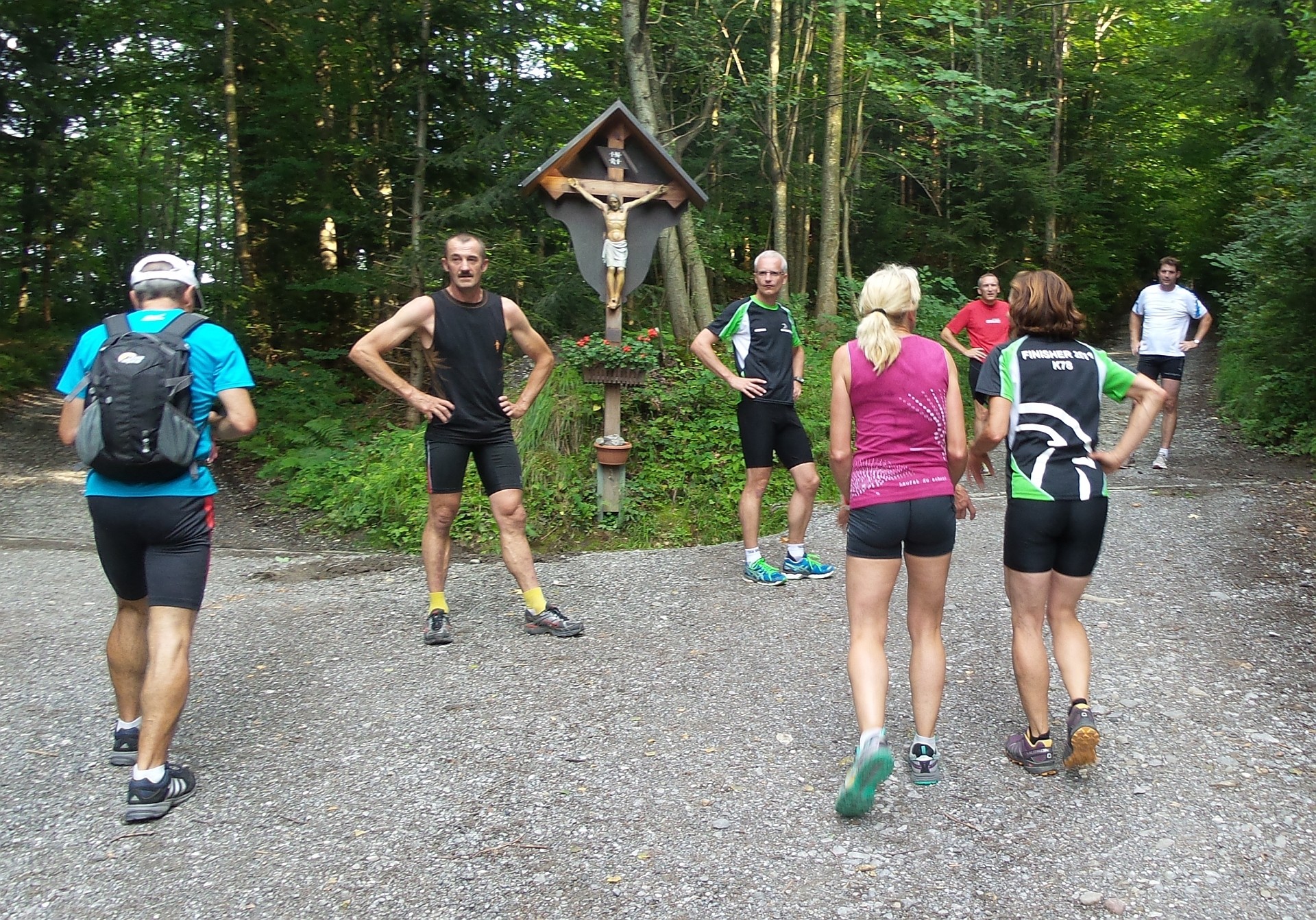 Kurze Lagebesprechung