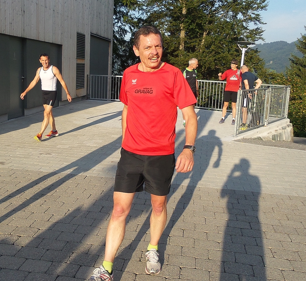 Roland und Fredi sind nach einer schnellen Stauffenrunde auch am Ziel