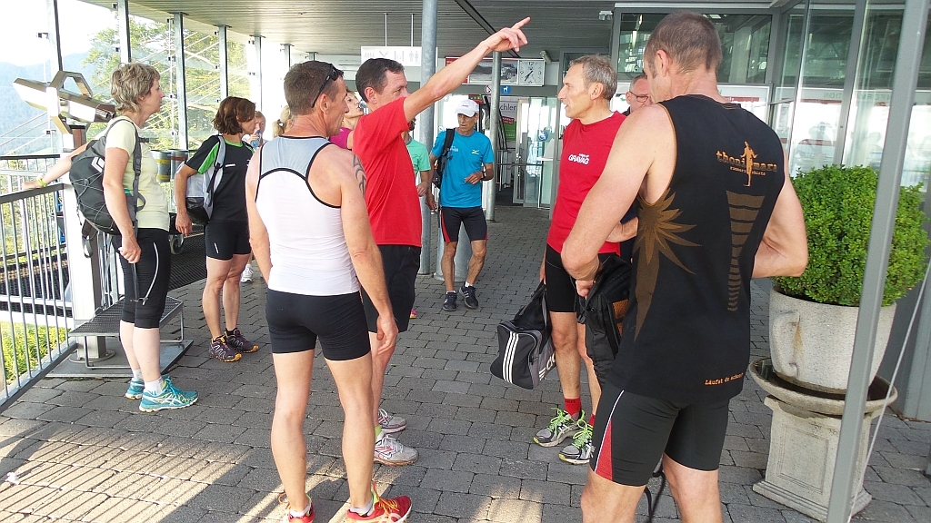 Austausch der Erlebnisse