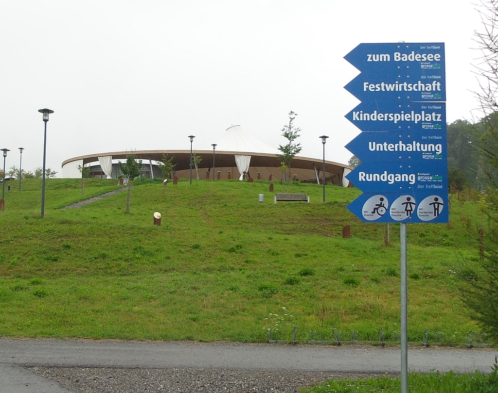 Start und Ziel: Freizeitanlage Gamprin