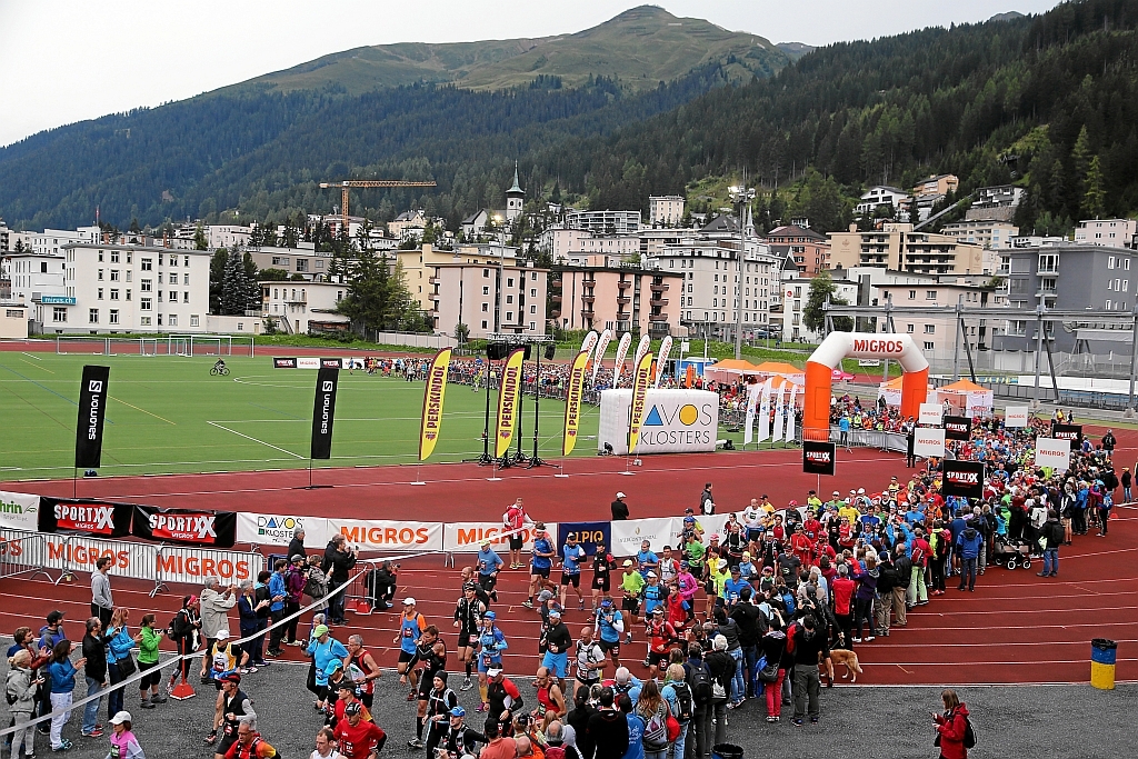 Beim Start zum K78 am Morgen um 07.00 Uhr wars noch trocken