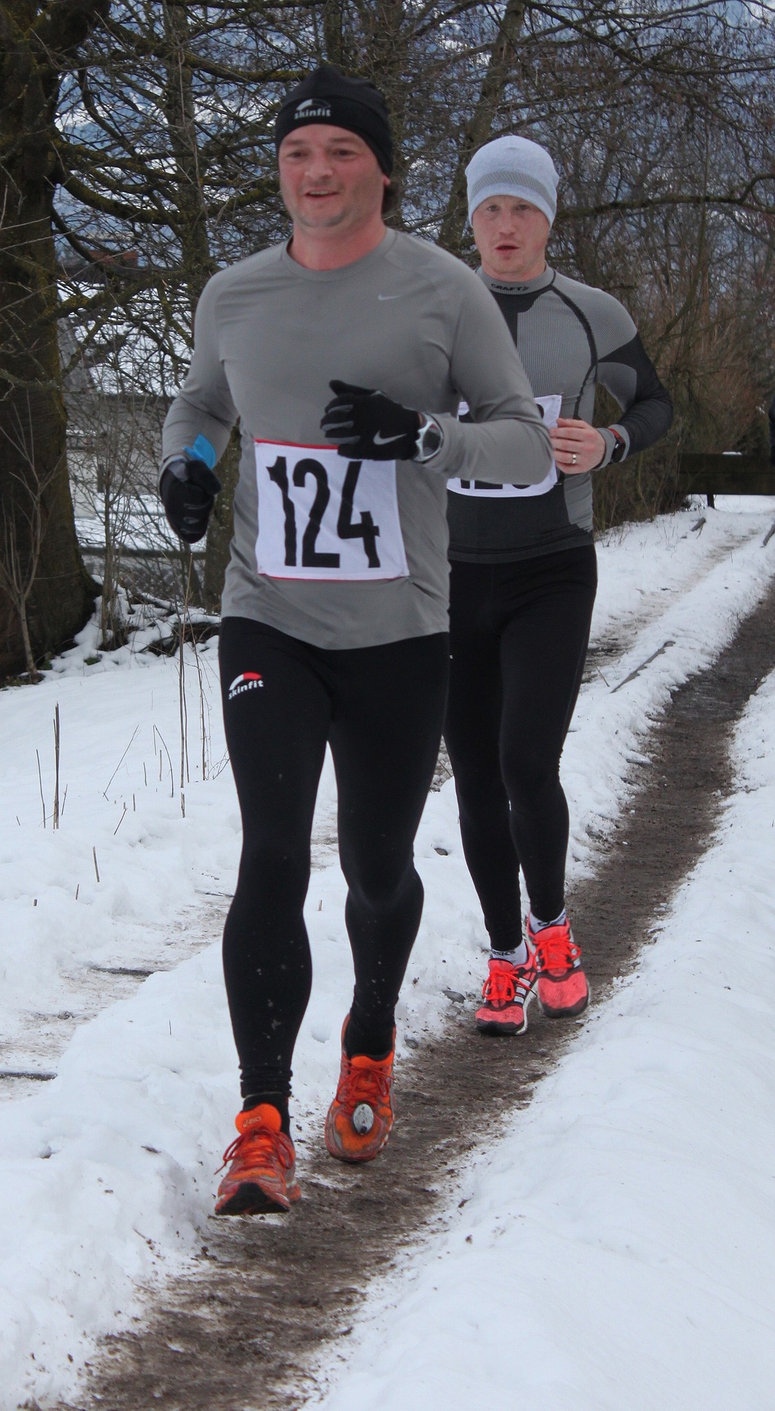 Martin Frei und Daniel Keel ganz flott unterwegs