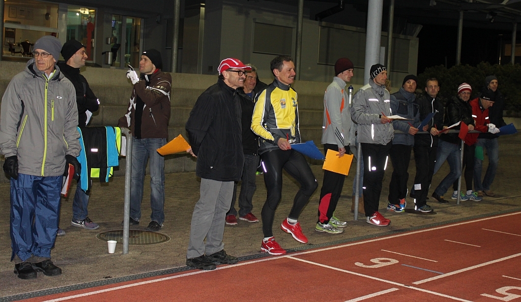 Die Rundenkontrolleure im Einsatz …..