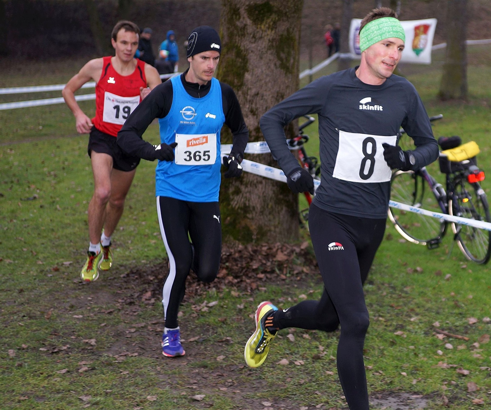 Sie kämpften um Platz zwei: Christoph Schefer, Daniel Fäh und Patrick Spettel