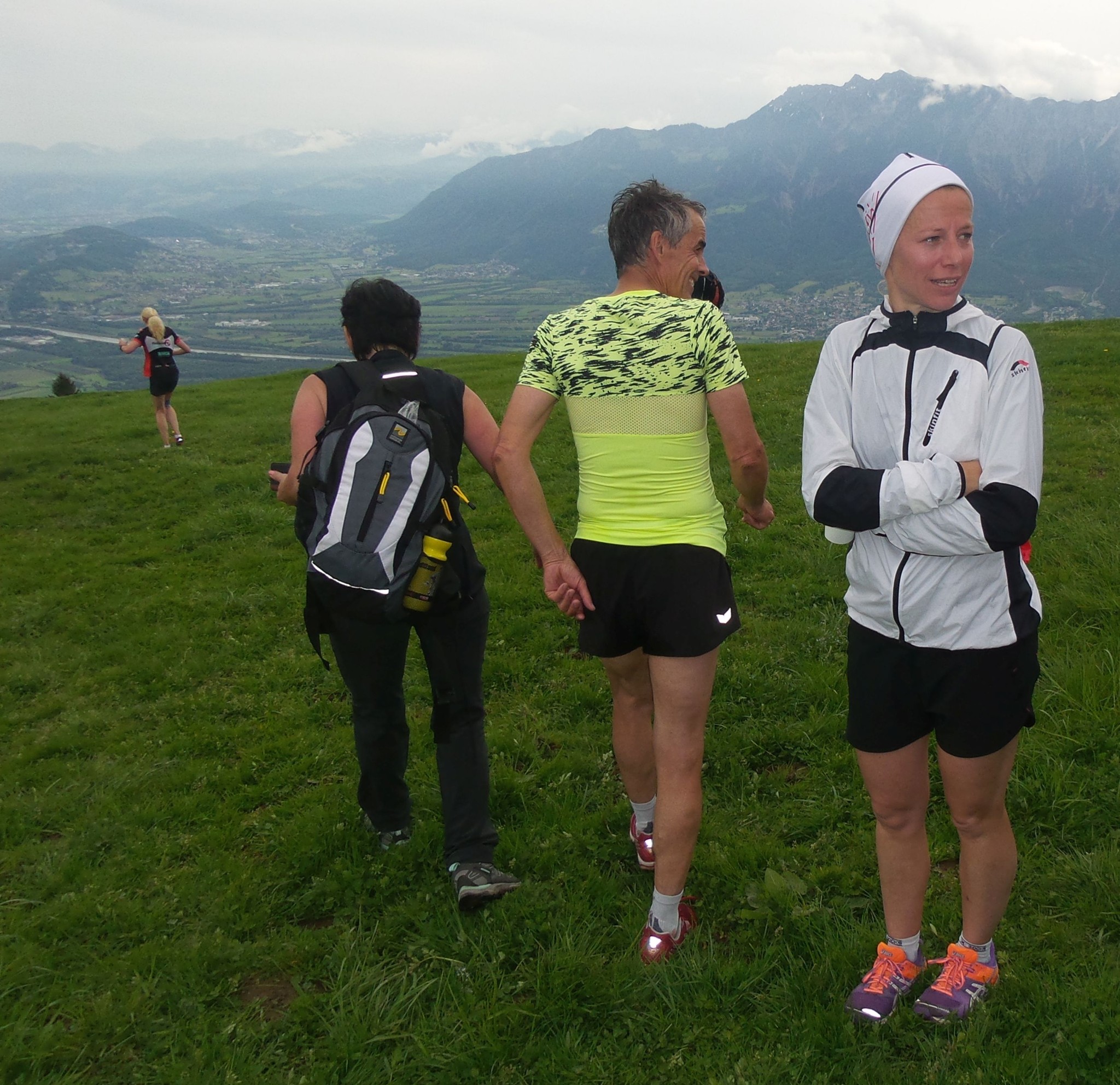 Bereit für den Rückweg