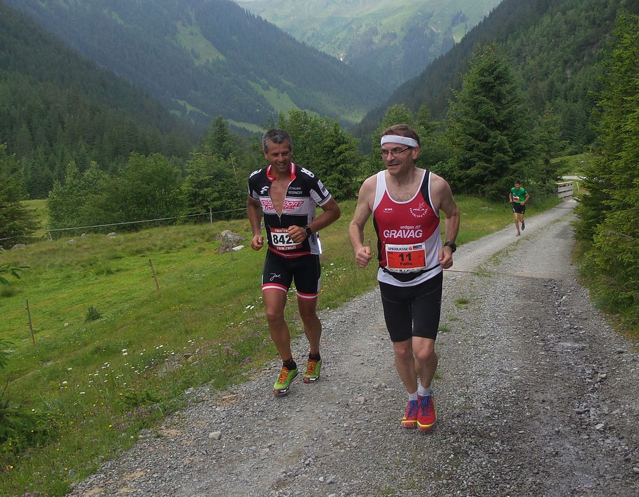 Einen grossen Teil der Aufstiege konnten laufend bewältigt werden