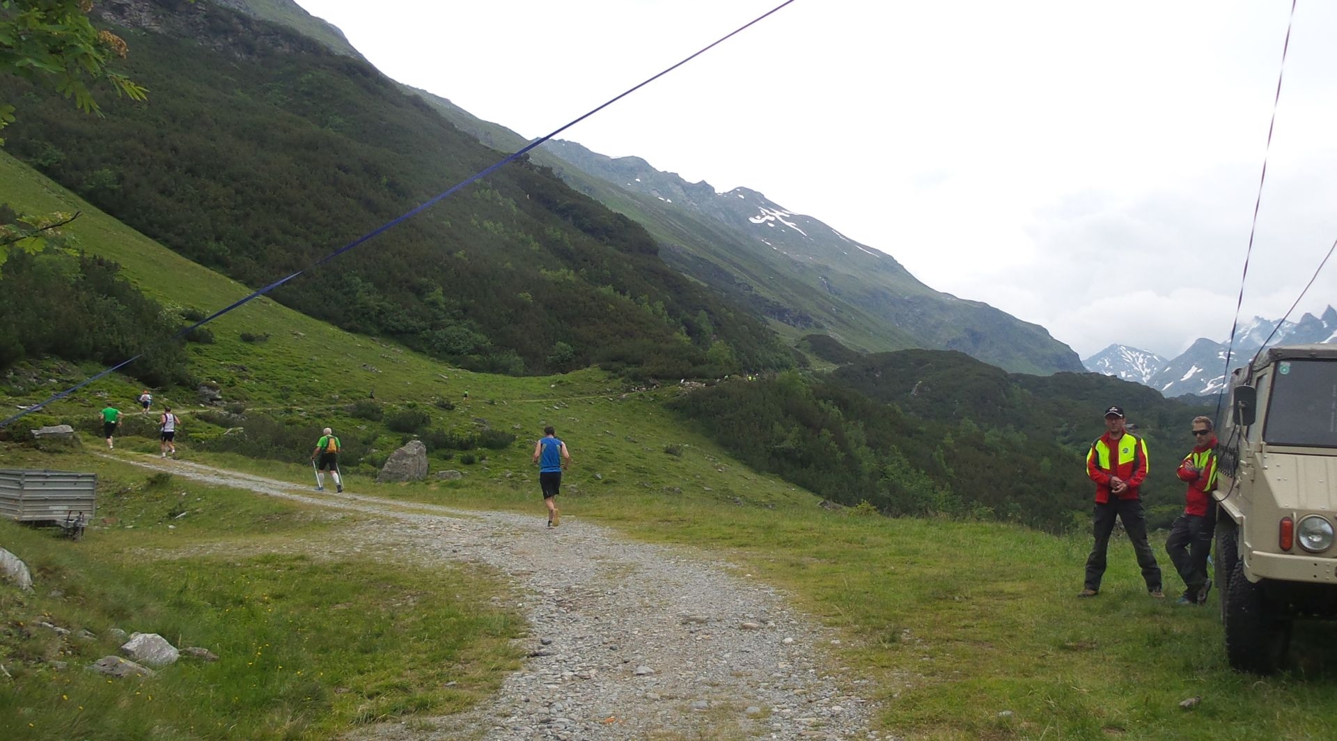 Funkverbindung an der Strecke