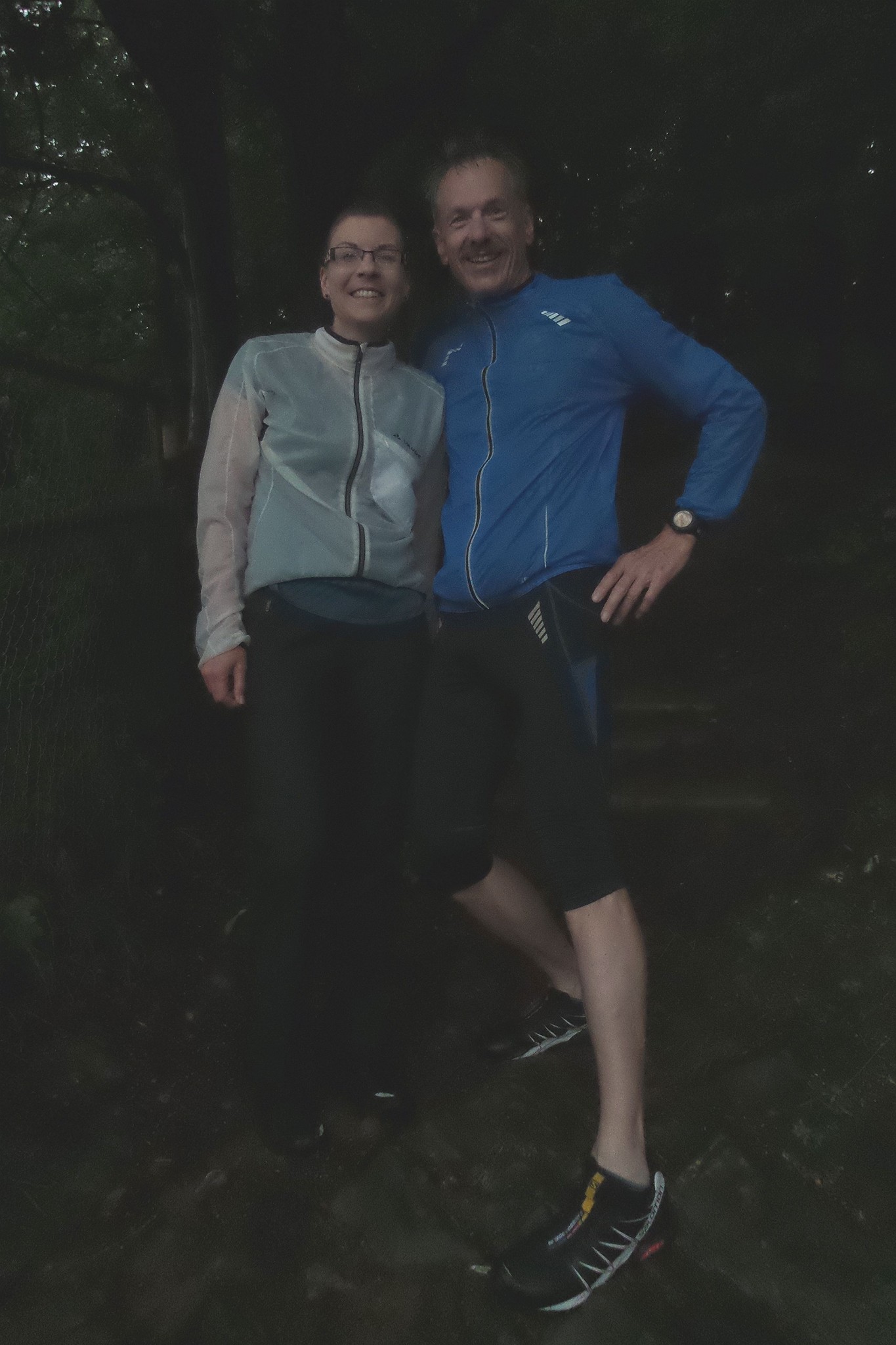 Organisator Norbert mit Tochter Elke