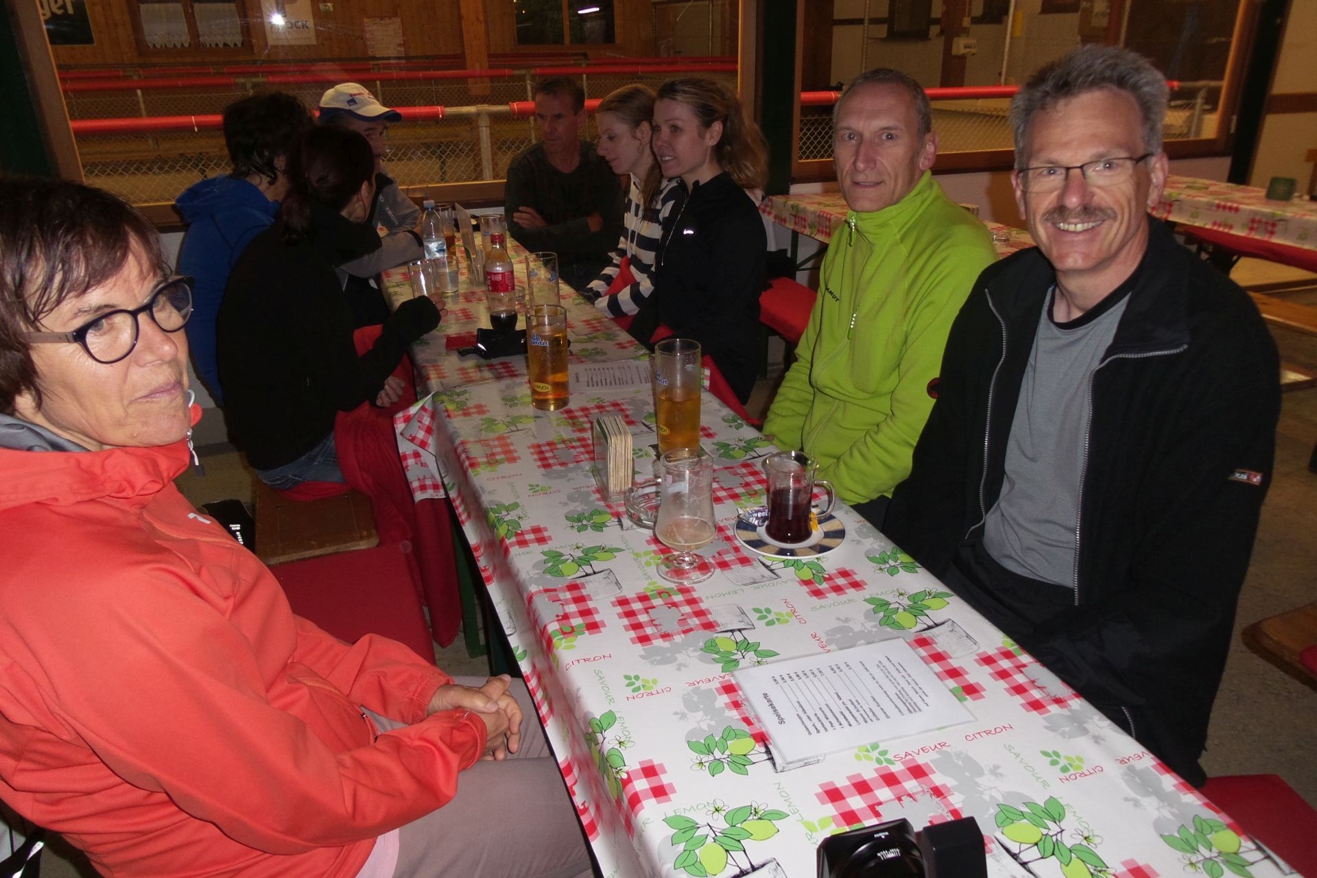 Frohe Runde im Boccia-Club