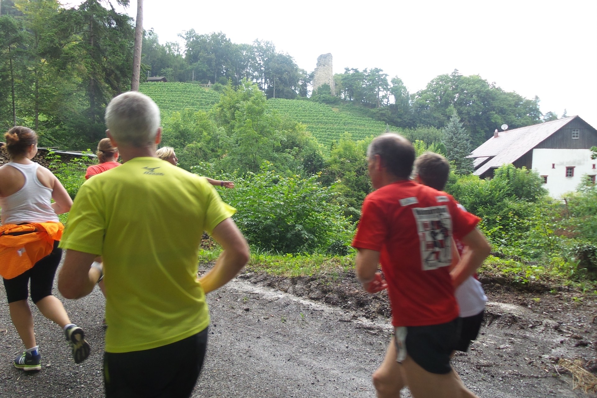 Auf geht’s zur Ruine Grimmenstein