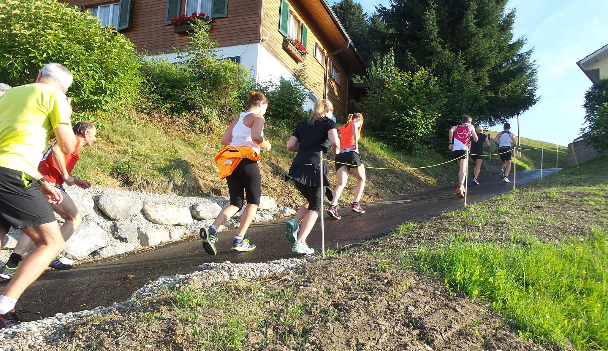 Eine happige «Rampe» vor Walzenhausen