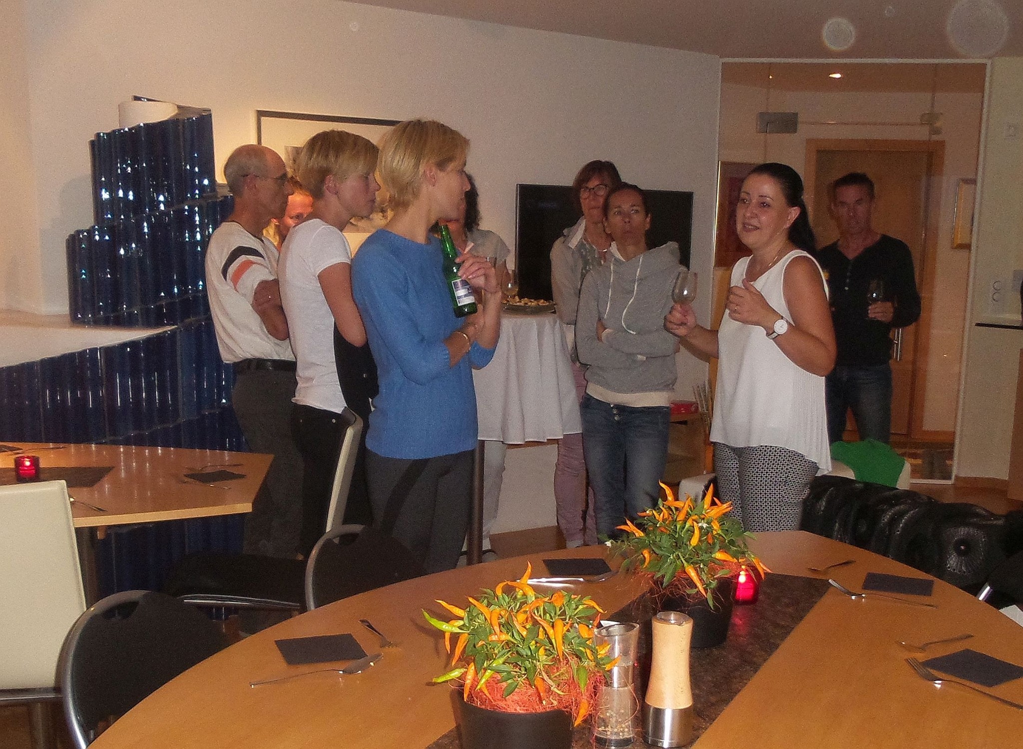 Den Schlusspunkt setzten Christine und Fredy mit einer Verpflegung vom Feinsten in ihrer Wohnung